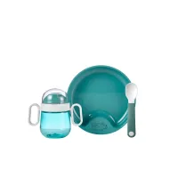 Mepal Babyservies Mio 3 delig deep turquoise